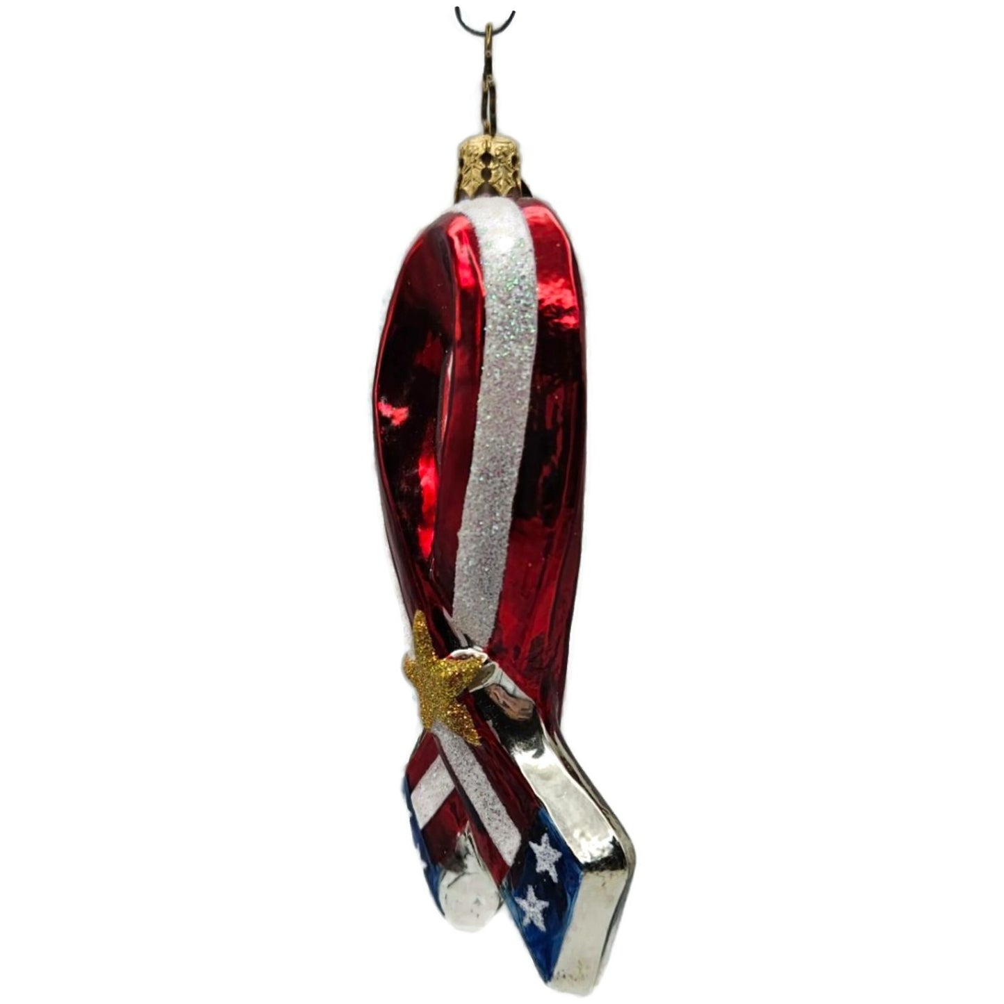 Christopher Radko United for Freedom Patriotic July 4th Tree Ornament 01-1021-0