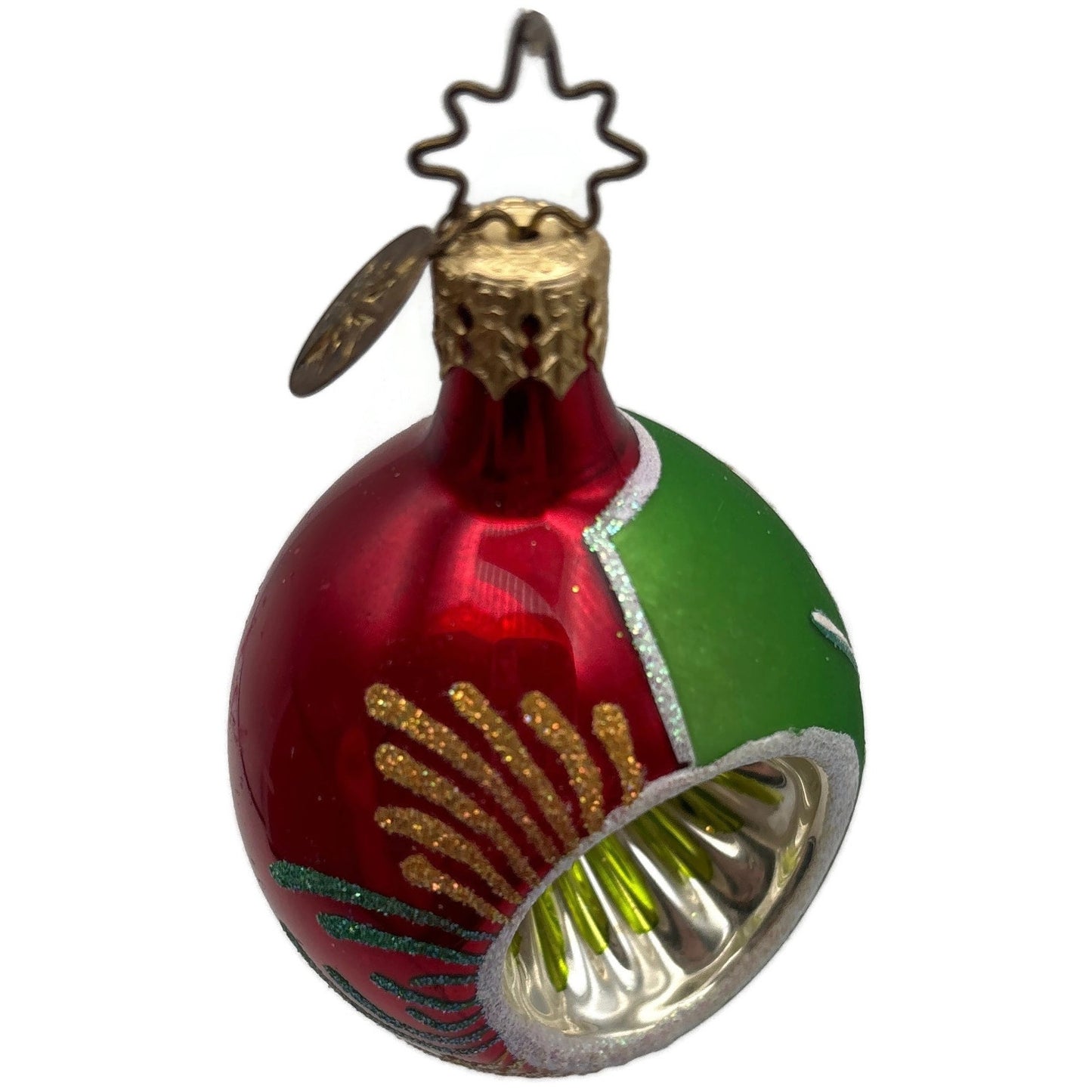 Christopher Radko Fantasia Kensington Glow Reflector Christmas Tree Ornament