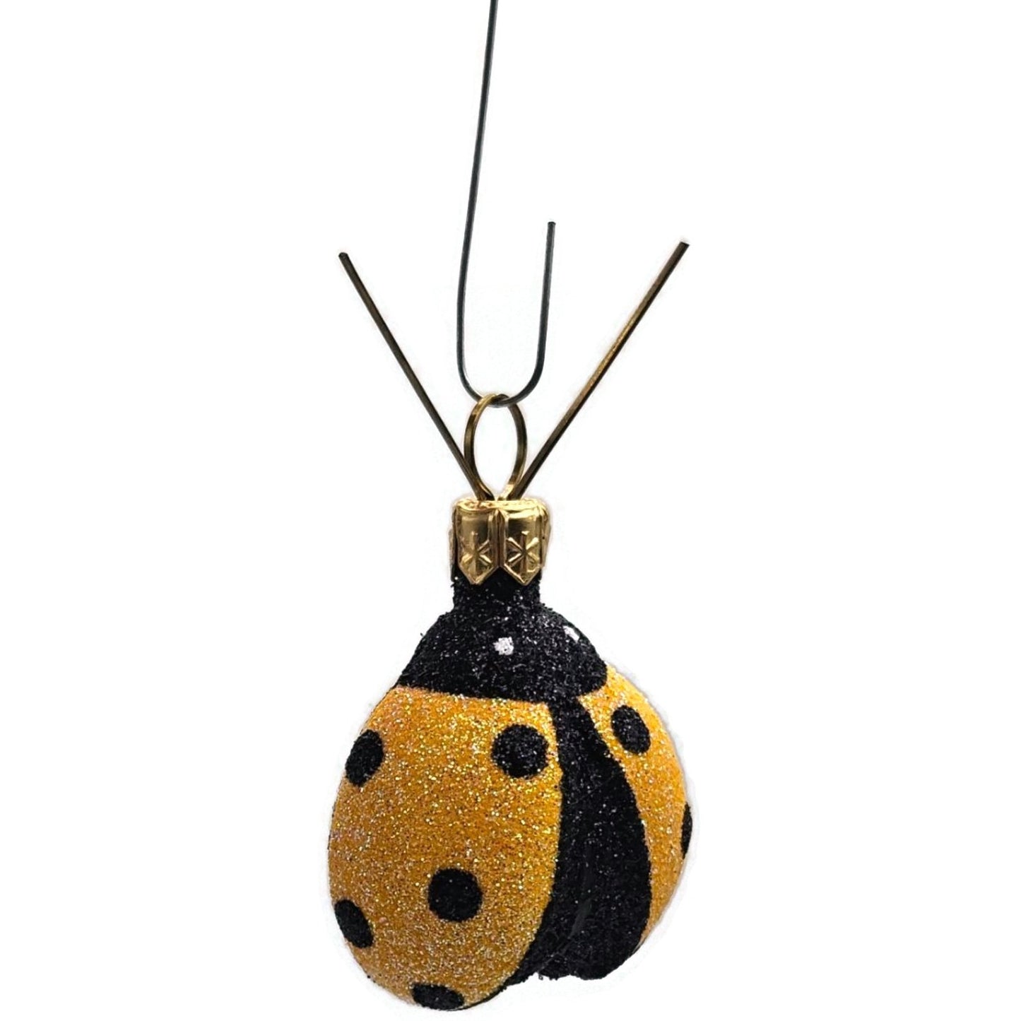 Patricia Breen Ladybug Ladybug Yellow Open Wing Spring Christmas Tree Ornament
