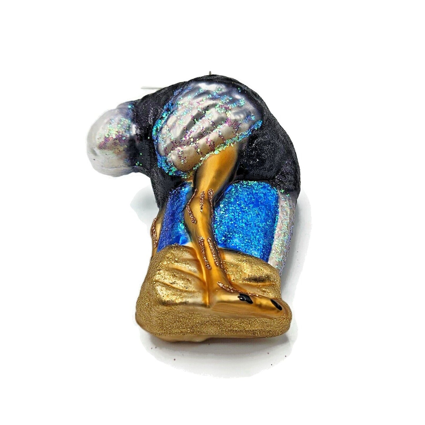 Old World Christmas Ostrich Head in the Sand Animal Christmas Tree Ornament OWC