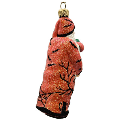 Patricia Breen Jack in the Box Santa Orange With Pumpkin Halloween Ornament NM