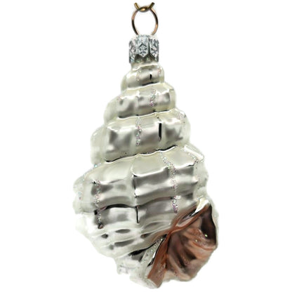 Patricia Breen Erics Shell Pearl Summer Aquatic Nautical Ocean Seashell Ornament