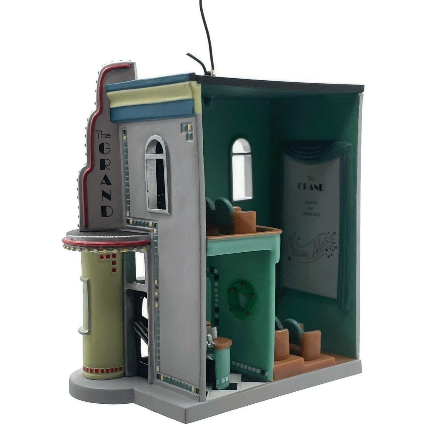 Hallmark Ornament The Grand Theater 2003 Nostalgic Christmas Village Keepsake