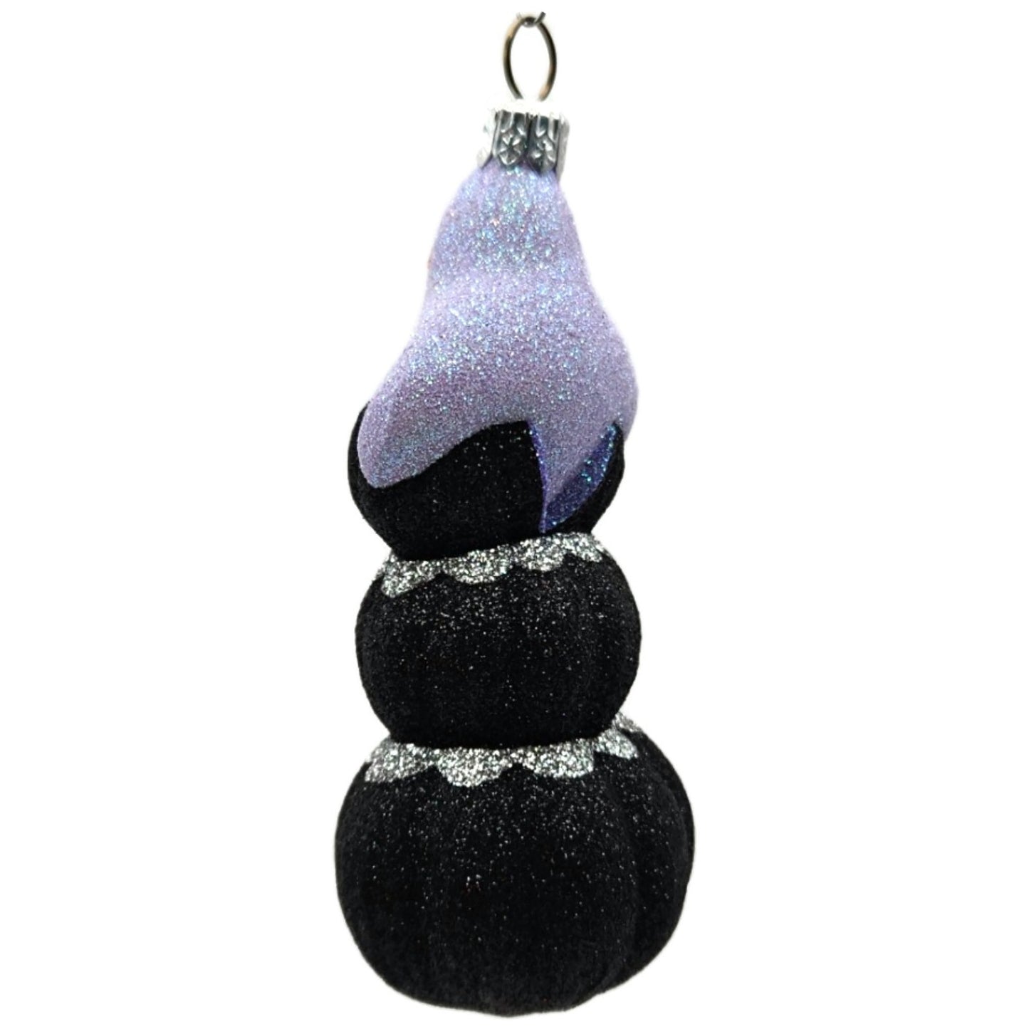 Patricia Breen Halloween Oooooohhhhhh Purple Ghost Glass Halloween Ornament 2337