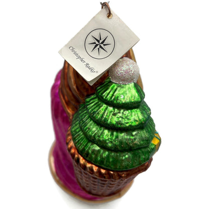 Christopher Radko Enchanted Noel Santa Christmas Tree Ornament 98-182-0 Glass
