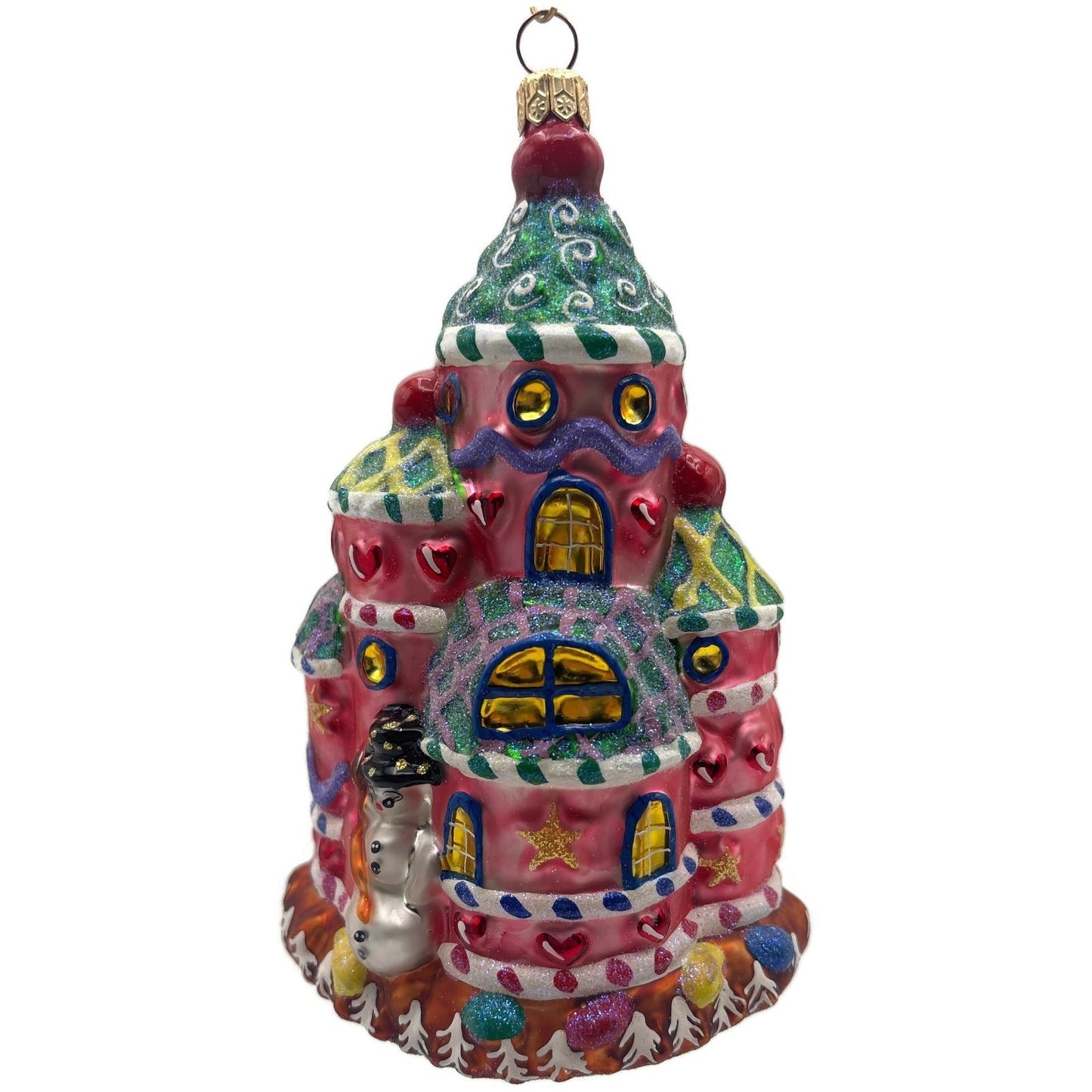 Christopher Radko Candy Land Corner Castle Christmas Ornament LE 99-HOU-3