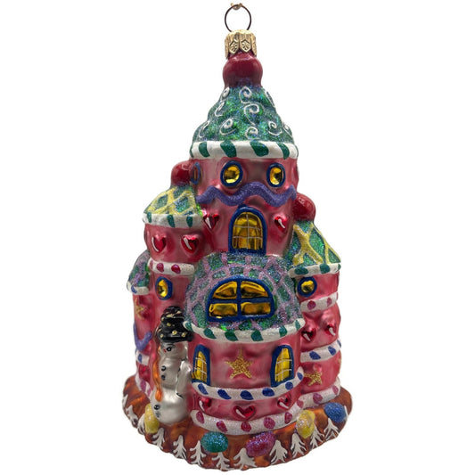 Christopher Radko Candy Land Corner Castle Christmas Ornament LE 99-HOU-3