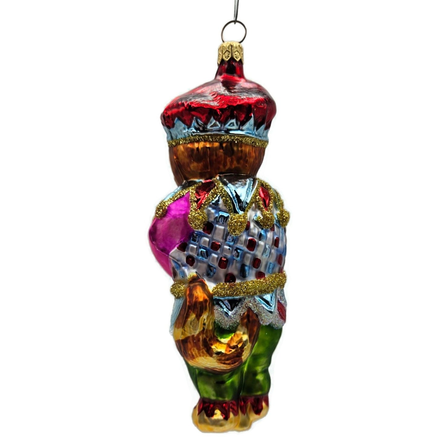 Christopher Radko Romeow Cat With Fiddle Violin Christmas Ornament 96-242-02