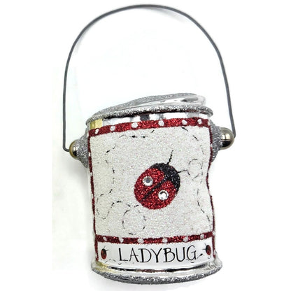 Patricia Breen Studio Colours Ladybug Paint Can Bug Spring Christmas Ornament