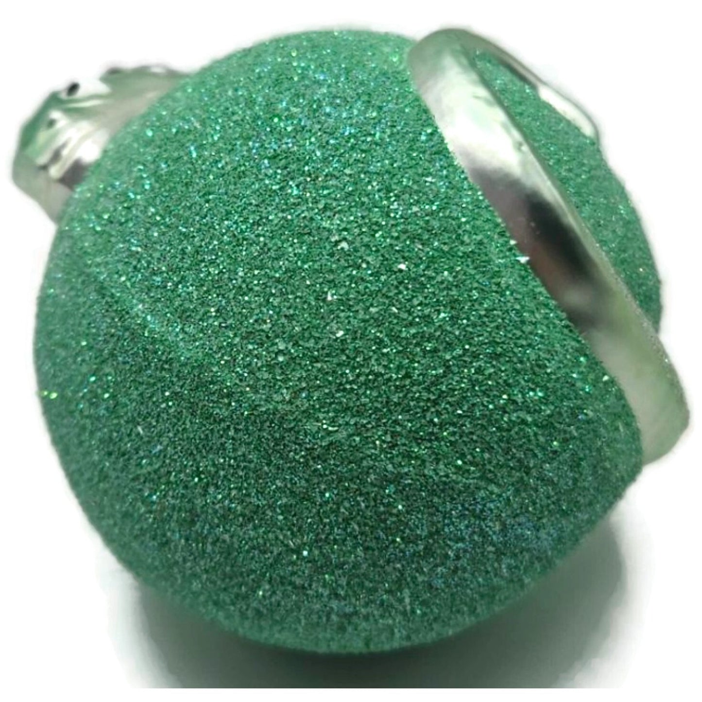 Patricia Breen Chameleon Mint Green Glittered Christmas Holiday Tree Ornament