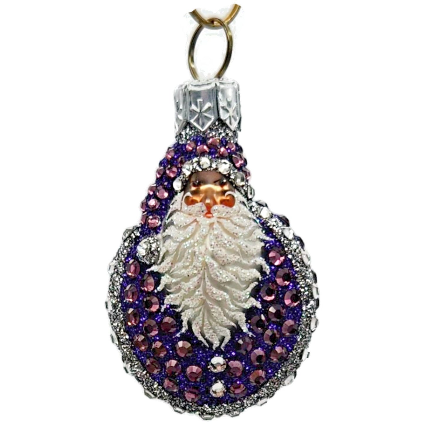 Patricia Breen Ladybug Noel Purple Jeweled Spring Christmas Ornament CATZ
