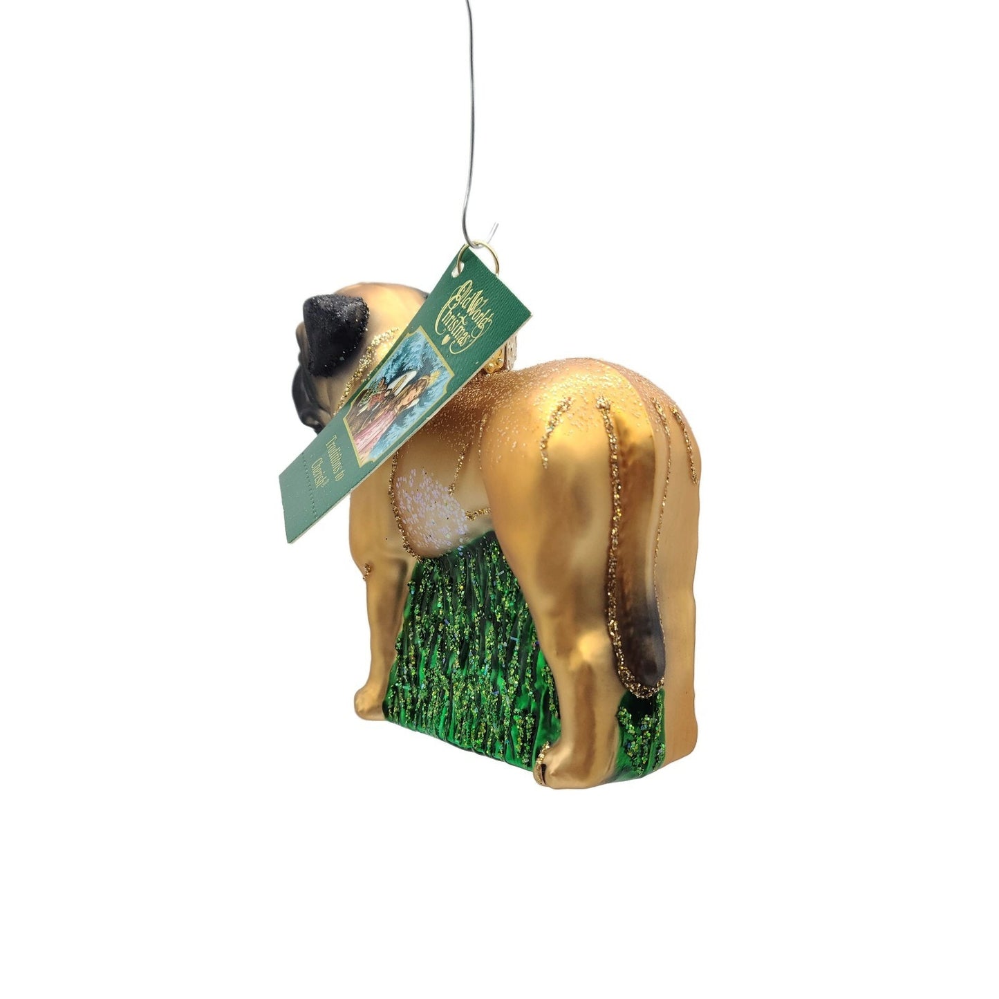 Old World Christmas English Mastiff Dog Christmas Holiday Tree Ornament