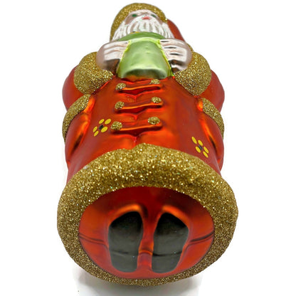 Patricia Breen Trustee Garden Santa Claus Daisies Spring Christmas Tree Ornament