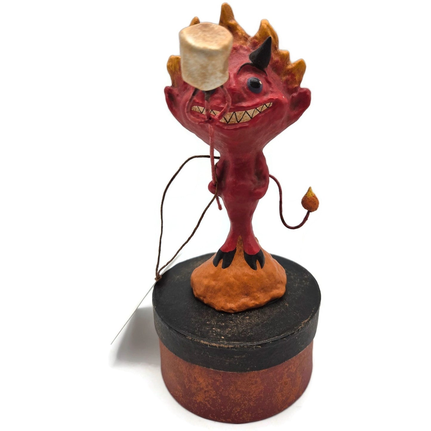 Rucus Studio Scott Smith Little Red Roaster Devil Figure Halloween Container