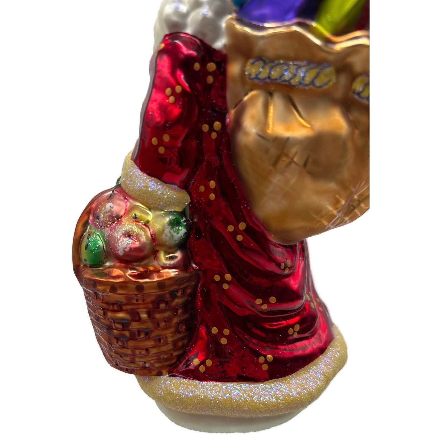 Christopher Radko Father Christmas Longaberger Santa Claus Ornament 99-LON-01